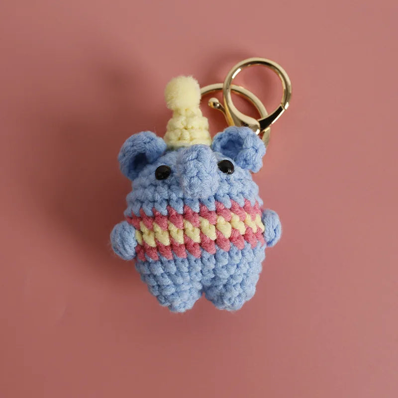 Mini breloczki zwierzątka