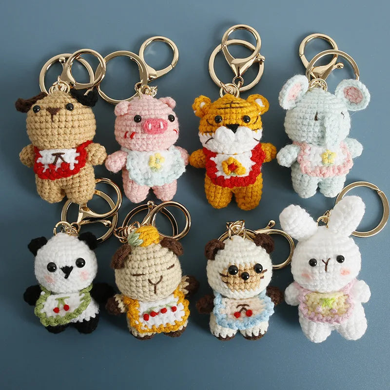 Mini breloczki zwierzątka